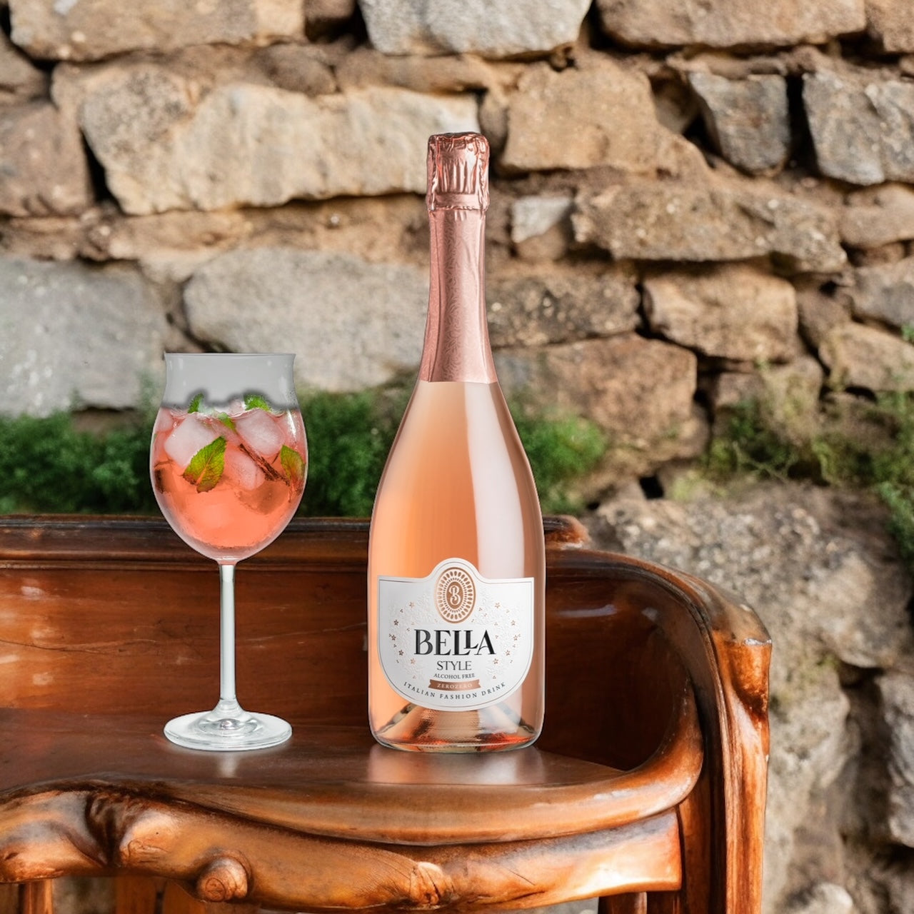 Alkoholmentes HUGO ROSÉ mocktail recept