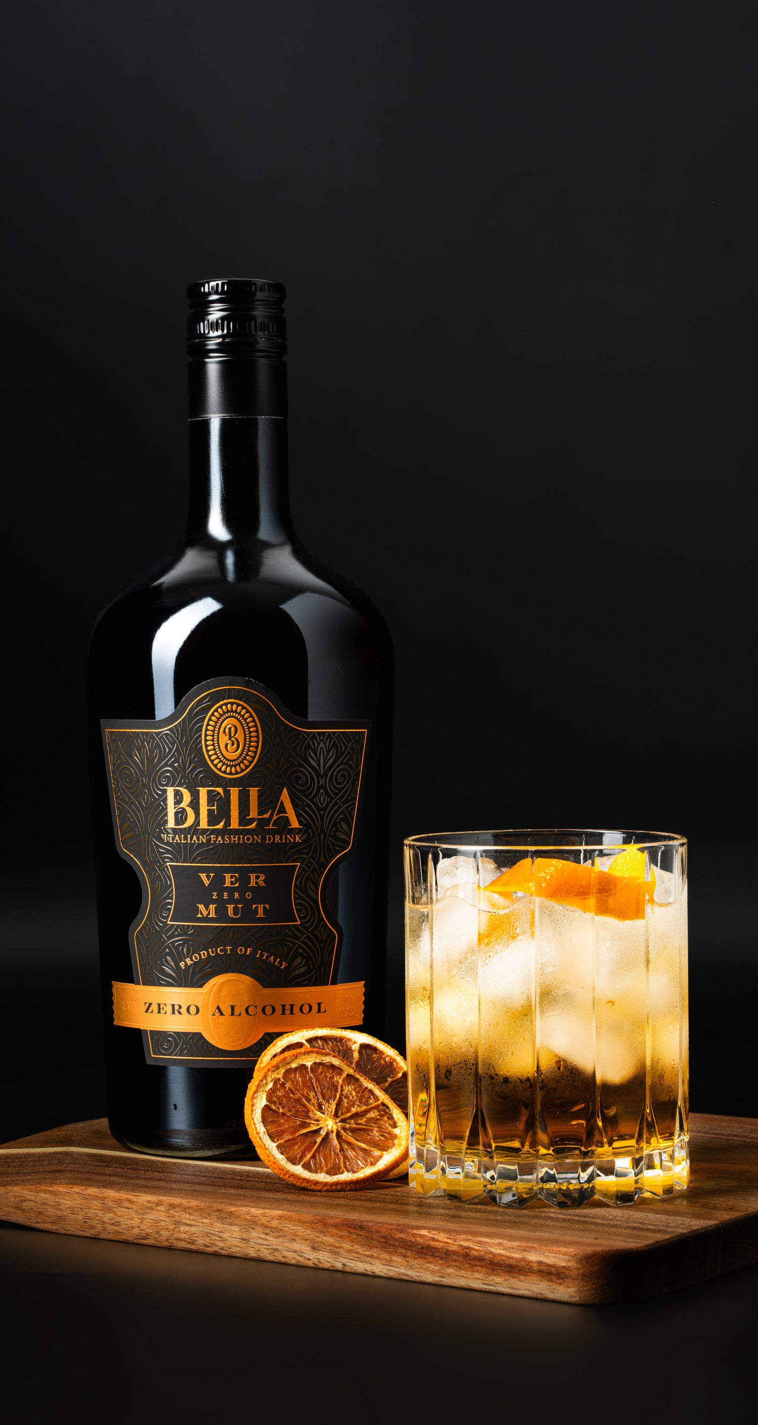 Alkoholmentes Bella Vermut Koktél: Pezsgő Vermut Spritz