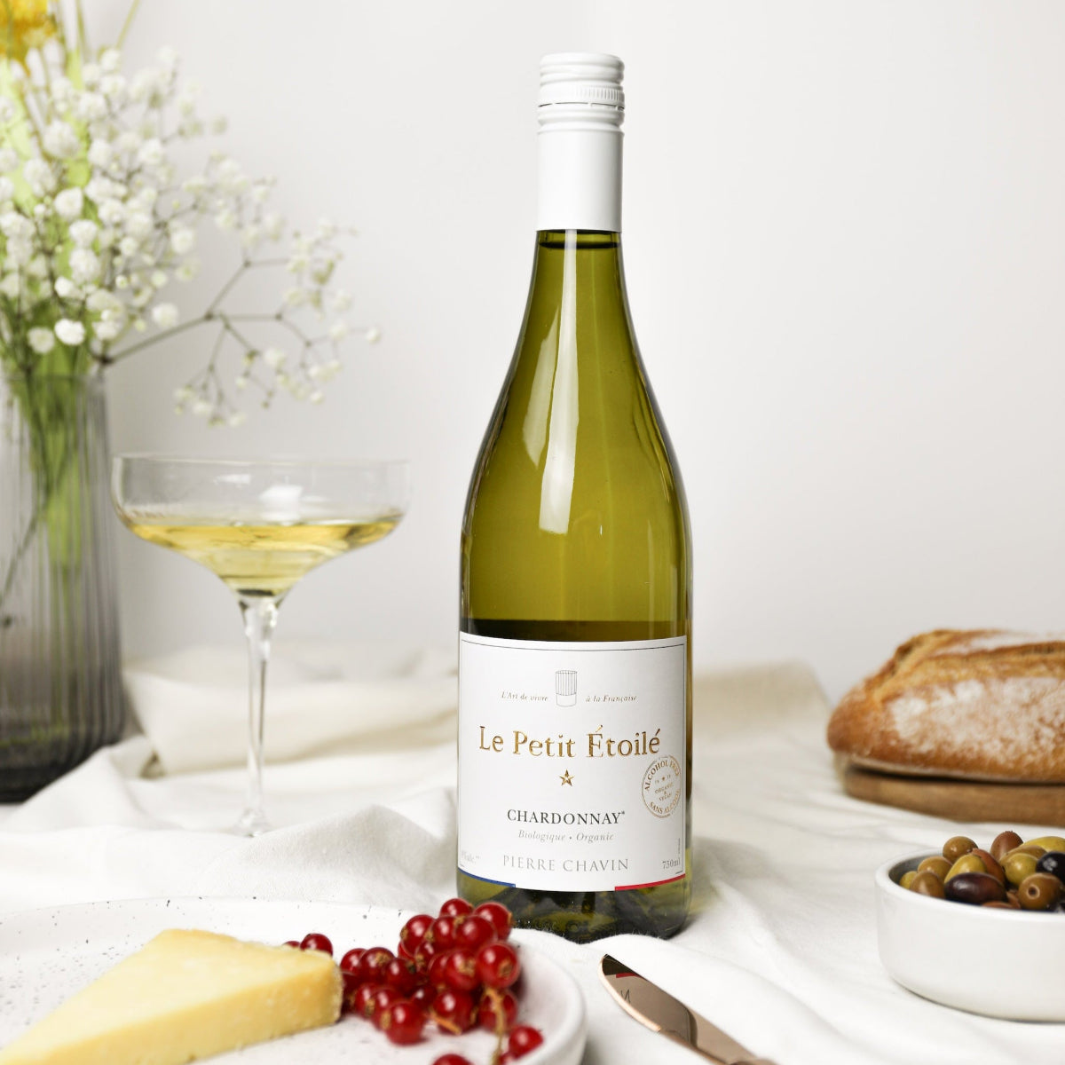 CHAVIN Le Petit Étoilé Chardonnay - alkoholmentes fehér bor