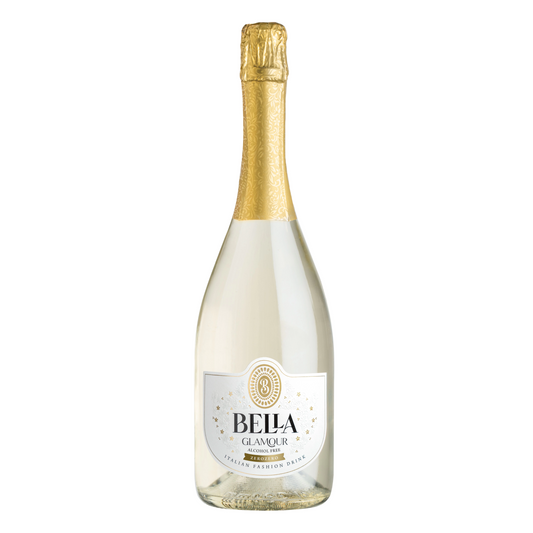 BELLA Glamour ZeroZero - bezalkoholno pjenušavo bijelo vino