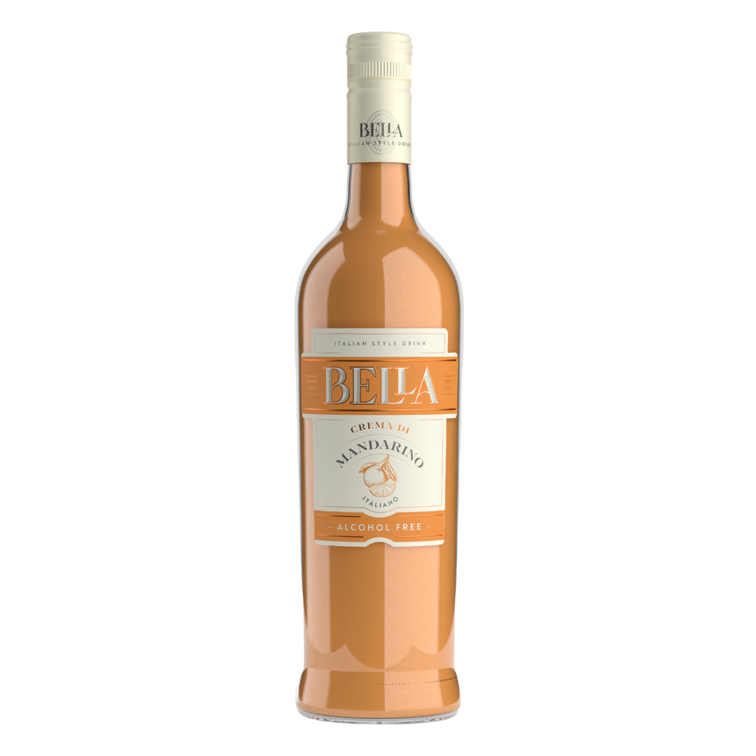 BELLA CREMA DI Mandarino - non-alcoholic cream liqueur