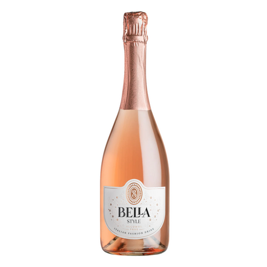BELLA Style ZeroZero - bezalkoholno pjenušavo rosé vino