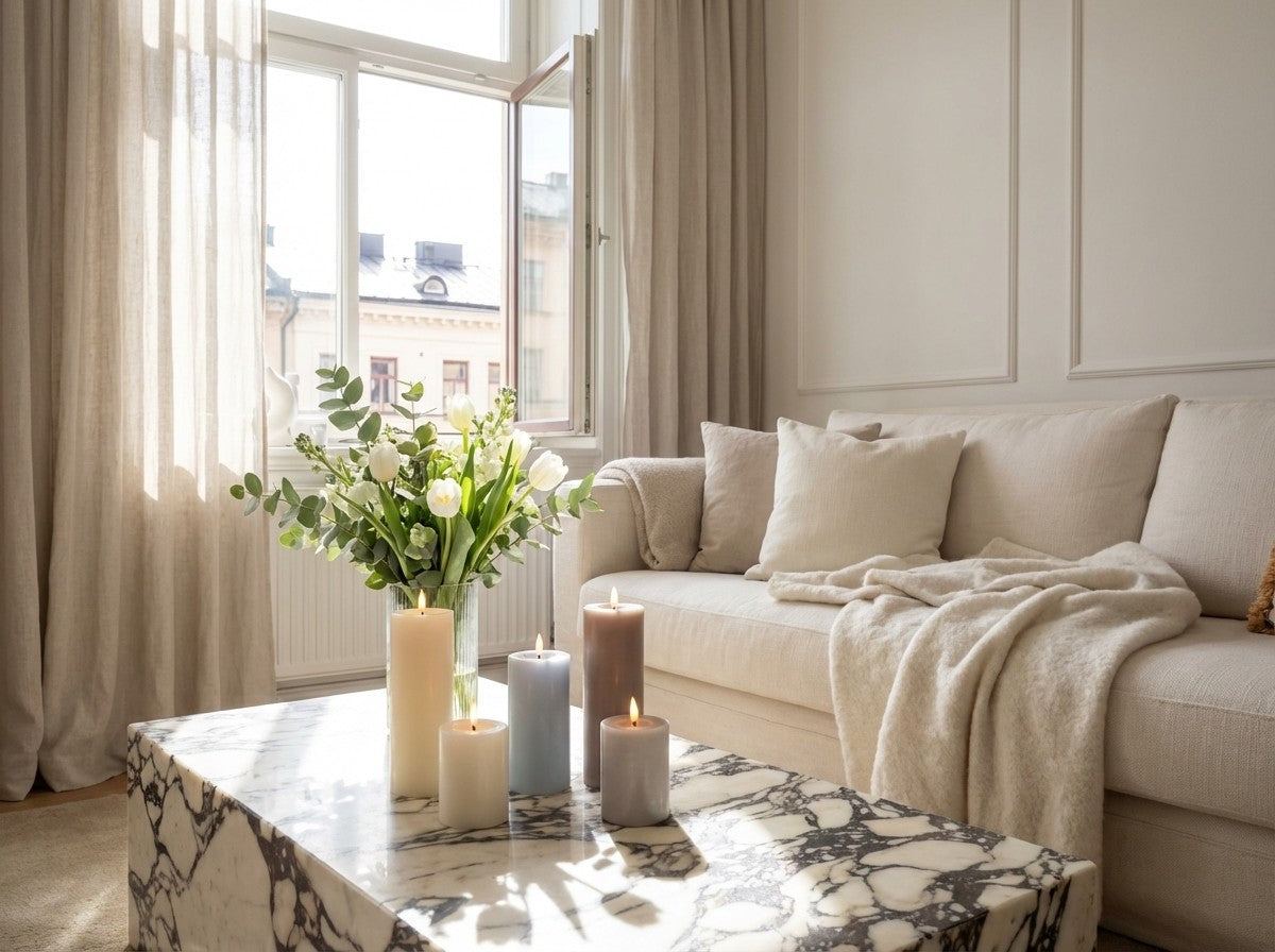 A fény metamorfózisa – Tavaszi enteriőrfrissítés LED-gyertyákkal
