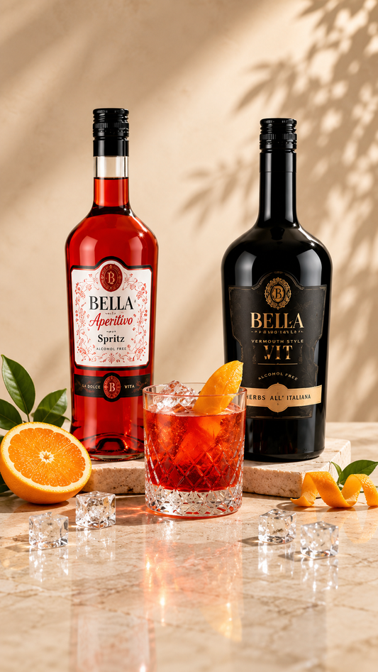 Alkoholmentes AMERICANO mocktail recept