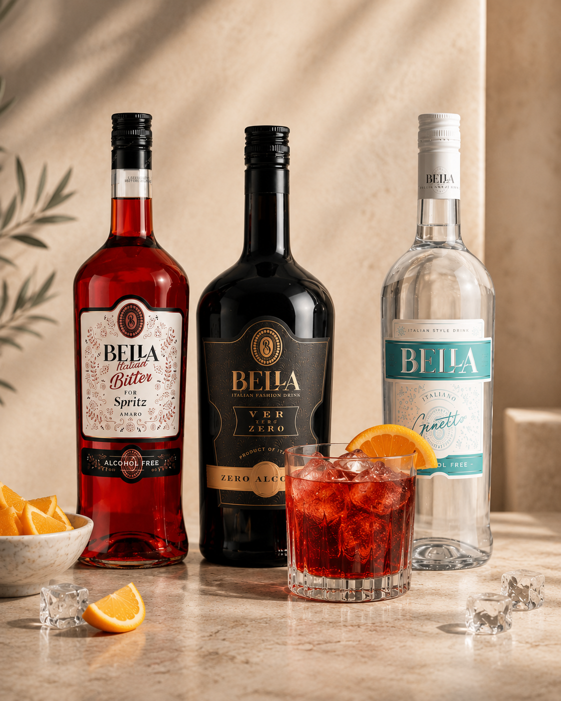 Alkoholmentes NEGRONI mocktail recept