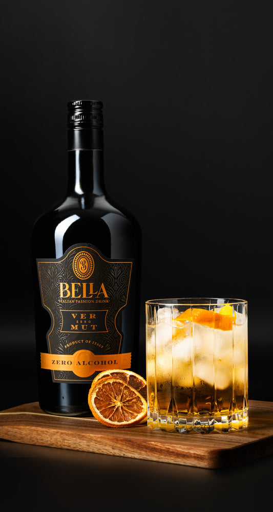 Alkoholmentes Bella Vermut Koktél: Pezsgő Vermut Spritz