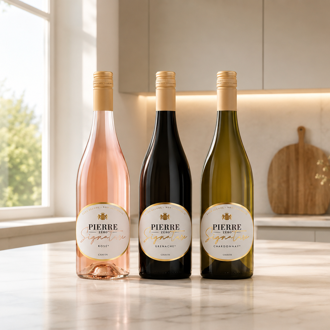 Chavin Zero Signature Chardonay, Rosé, Grenache