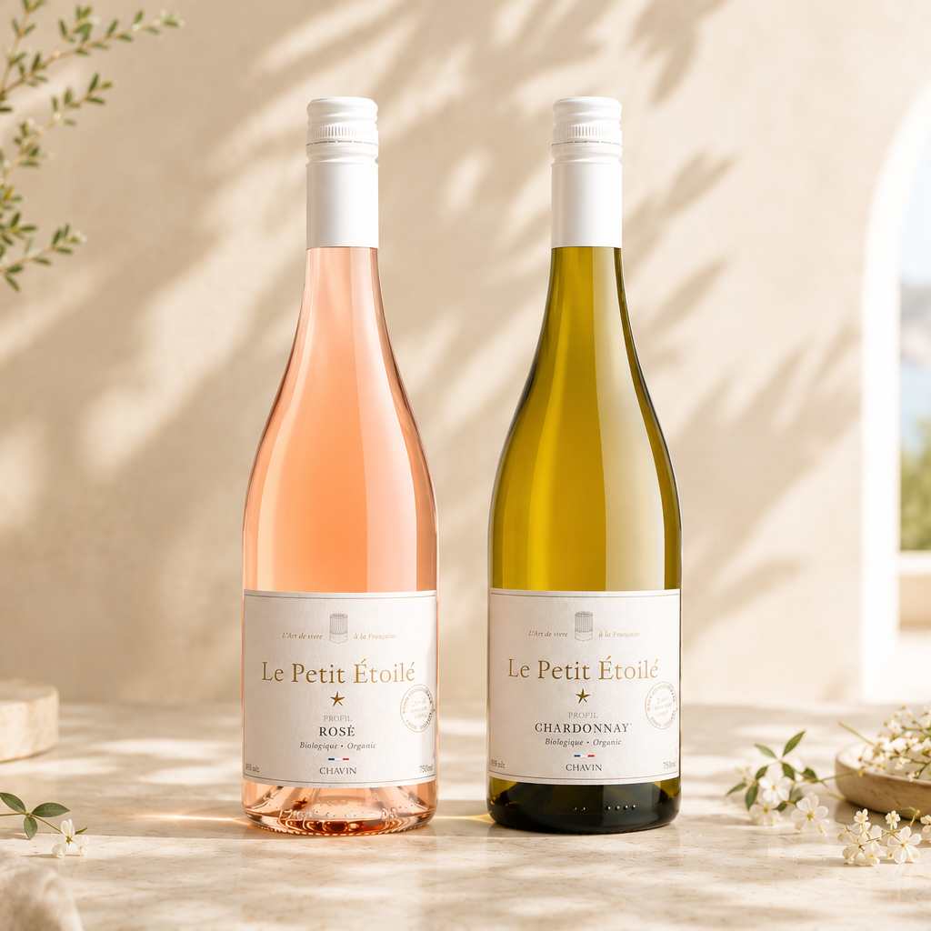 Le Petite Etoile Rosé és Chardonay