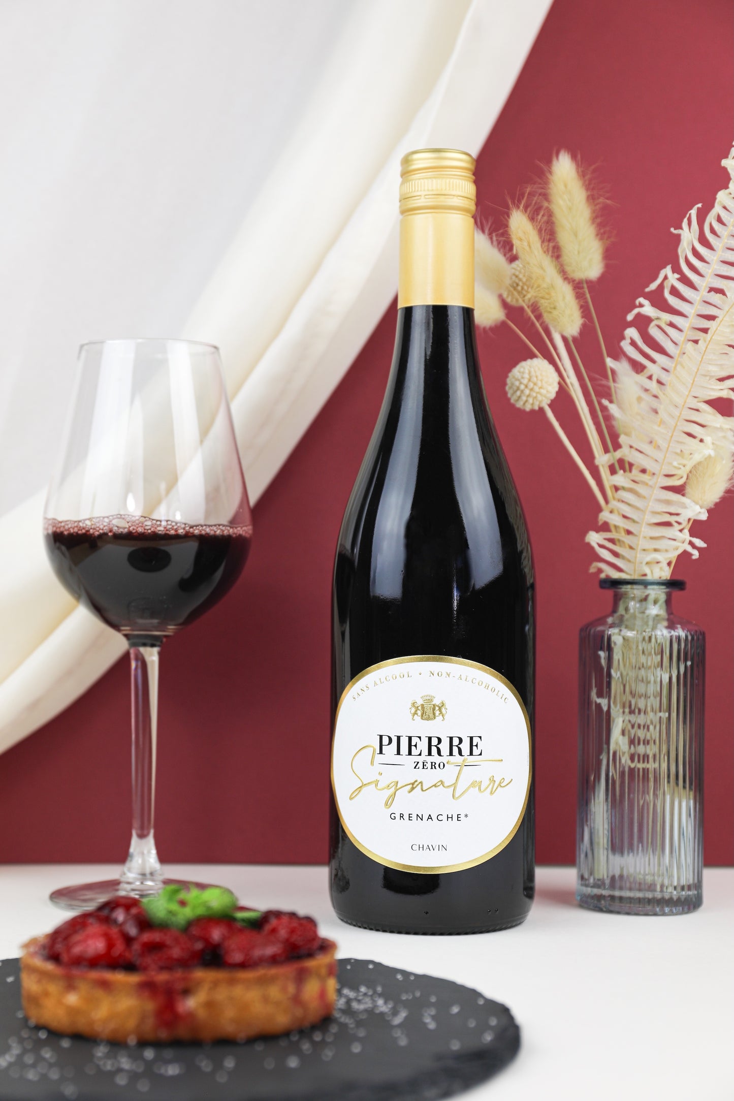 CHAVIN Pierre Zero Signature Grenache - alkoholmentes vörös bor